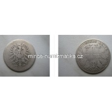 1 Deutsches Reich Mark 1874 H